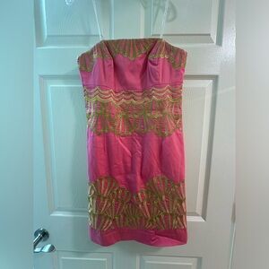 Lilly Pulitzer Strapless Dress